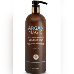 Argan Magic Ultra Rich Nourishing Hair Antioxidant Shampoo for Soft Hair, 32 oz